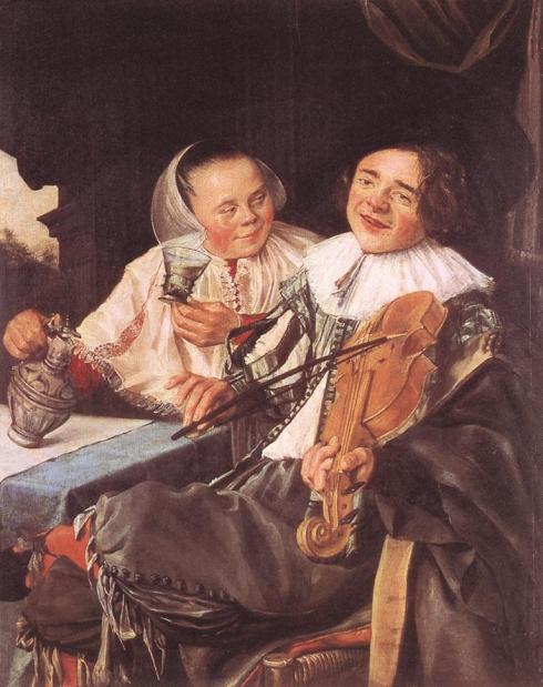 Carousing Couple, 1630, Oil on canvas, 68 x 54 cm, Musée du Louvre, Paris
